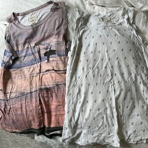 Current Elliott tank tops surfing and cactus size zero